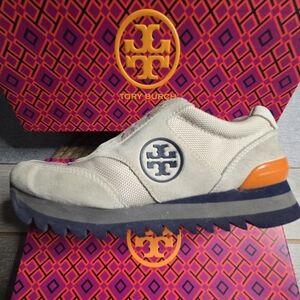 Tory Burch Sawtooth Logo Sneaker